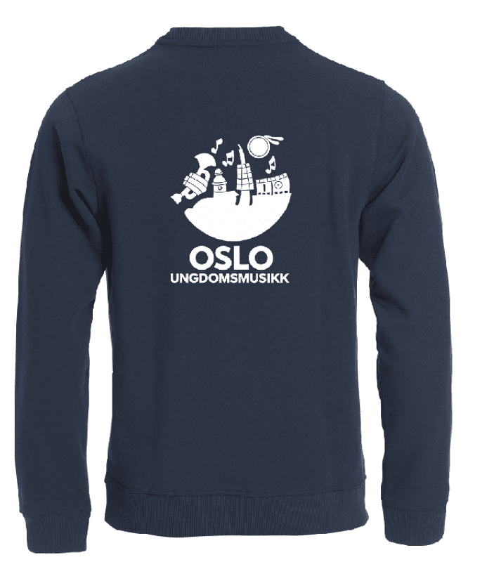 Rundhalset Genser Unisex Oslo Ungdomsmusikk