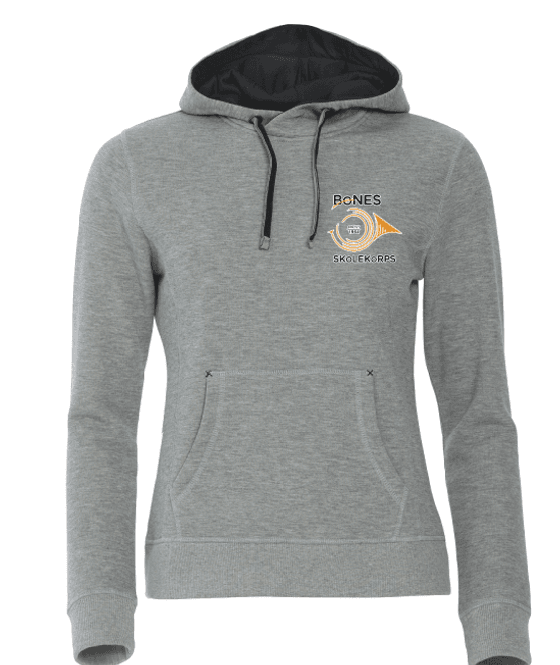 Hovedbilde Hettegenser Classic Dame Bønes Skolekorps