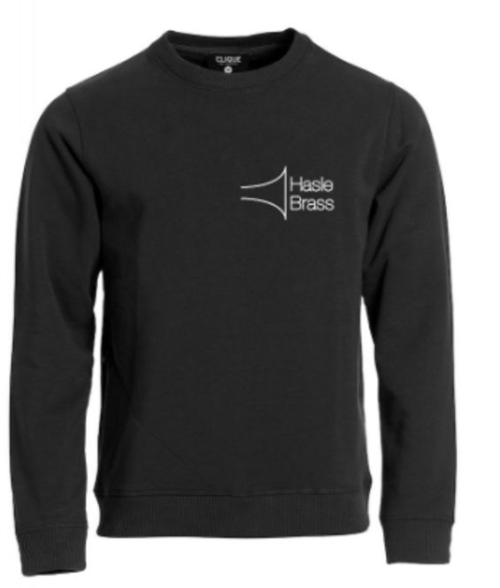 Bilde av Collegegenser med glidelåslomme Unisex  Hasle Brass