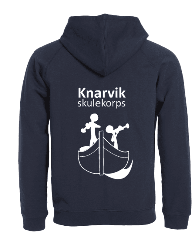 Hettegenser Herre Knarvik Skulekorps