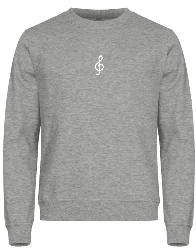 Rundhalset genser g-nøkkel 