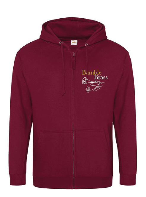 Hovedbilde Hettejakke Just Hood Herre (Burgunder)